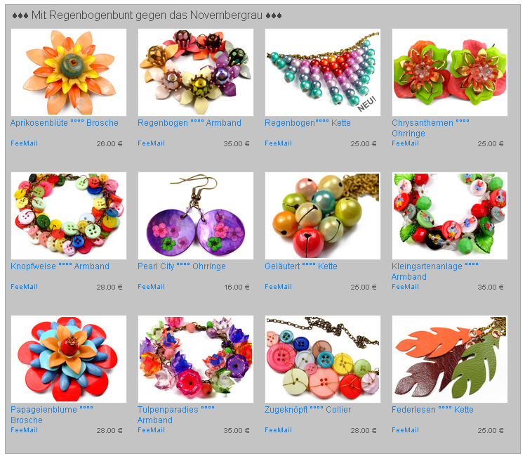 Novemberschaufenster