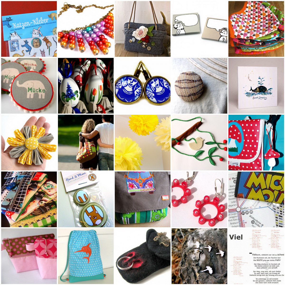 Handmade im Gepäck – Die Aussteller im April