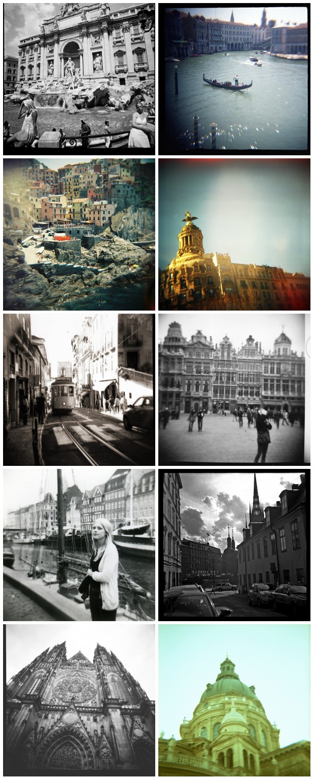 Mit dem Finger auf der Landkarte