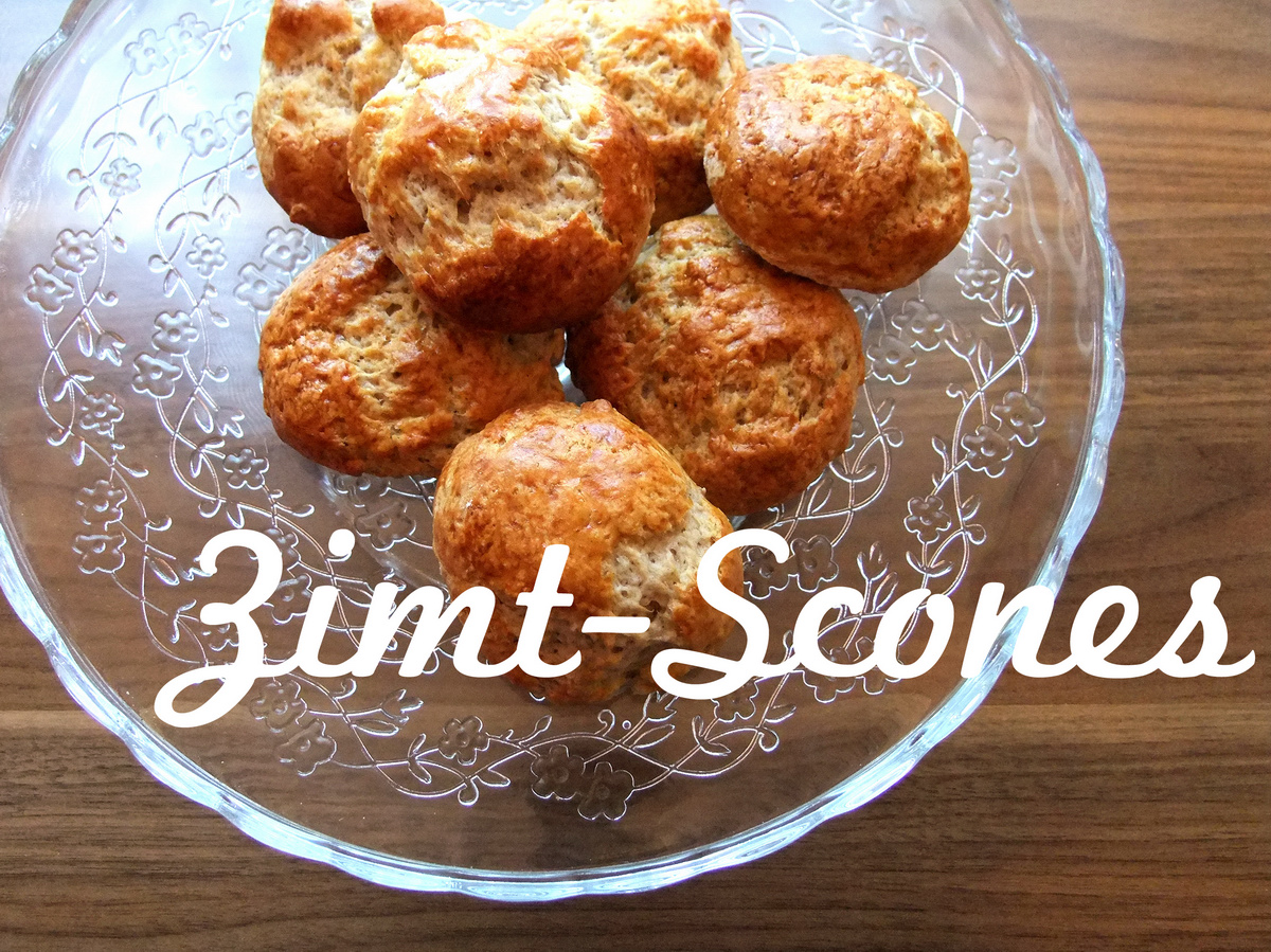 „Willkommen zu Hause“-sonntagssüß: Zimt-Scones