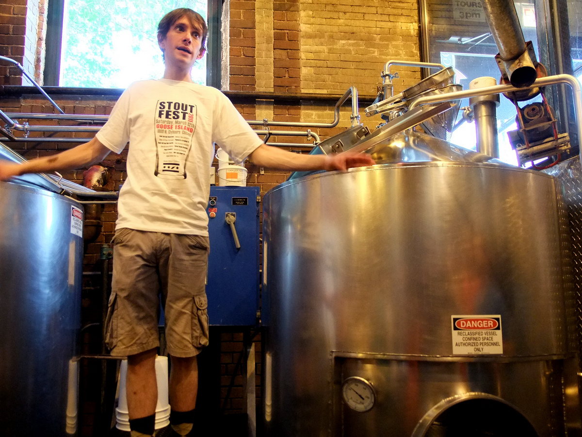 Von einer, die auszog, eine Brauerei zu sehen…