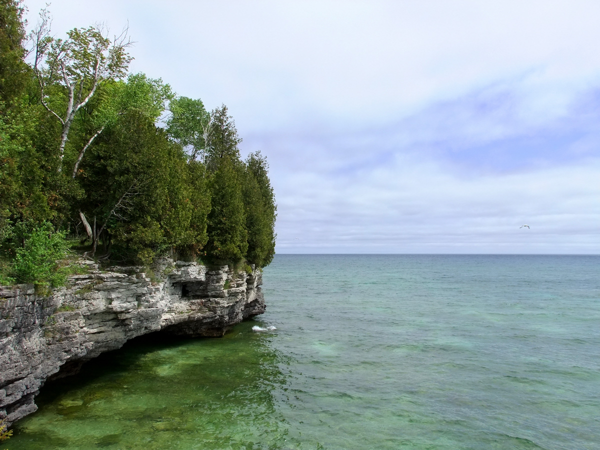 Nächste Station: Cave Point, Wisconsin. Bitte einsteigen!