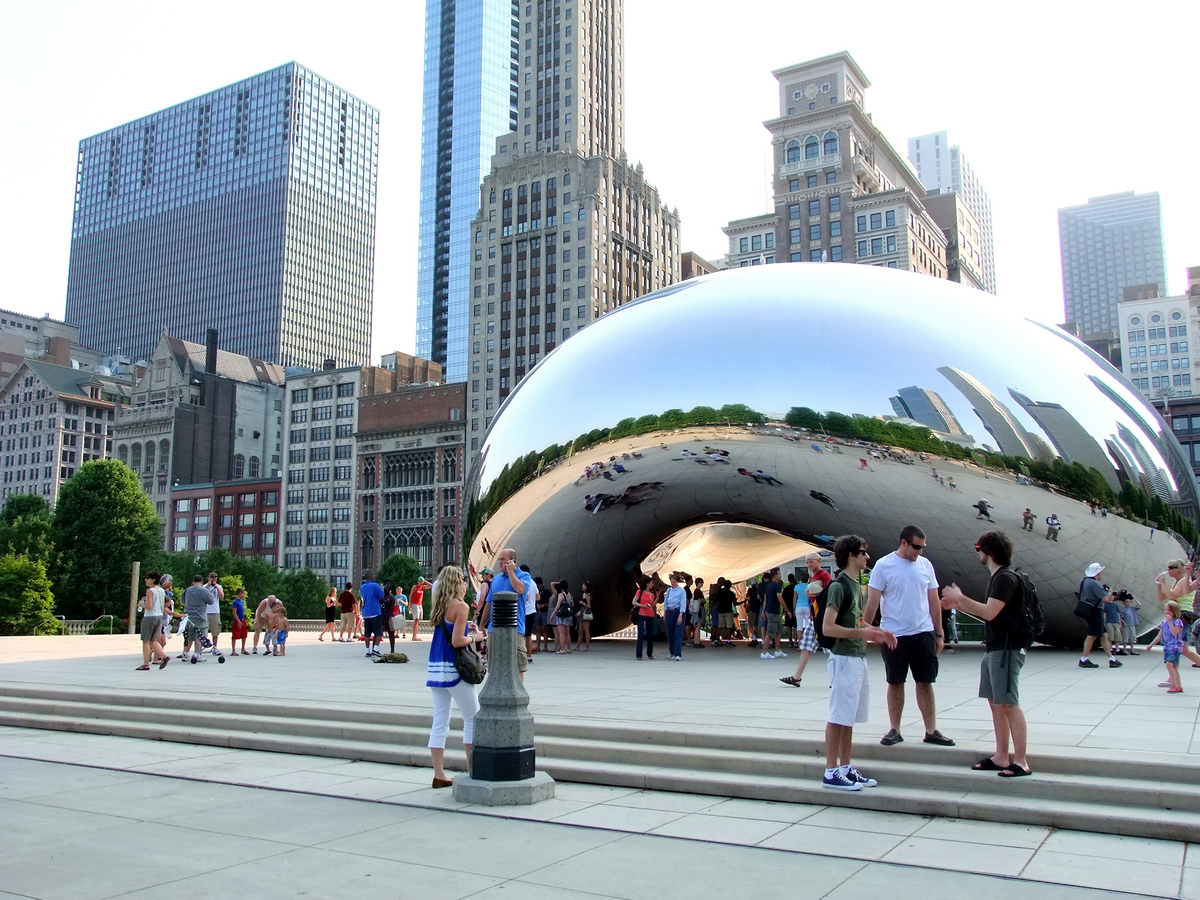 Ein Riesenspiegel für ganz Chicago