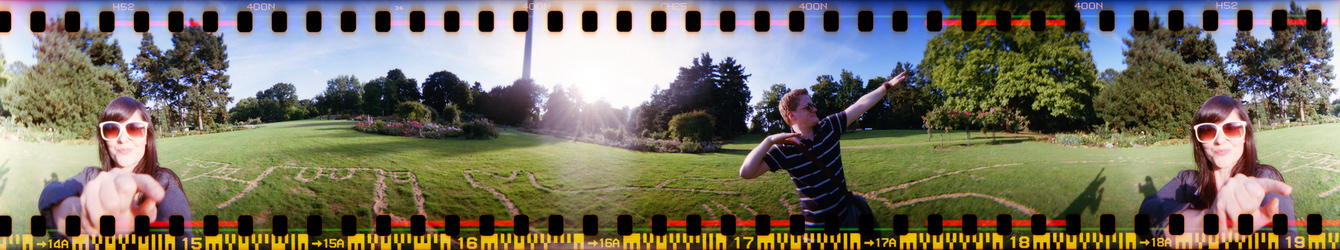 Westfalenpark Dortmund - Panorama mit der Lomography Spinner 360° by "Fee ist mein Name"