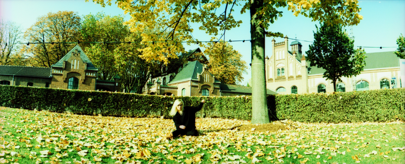 Ein Herbsttag auf der Zeche Zollern in Dortmund - aufgenommen mit einer Lomography Horizon Perfekt - Crossentwicklung