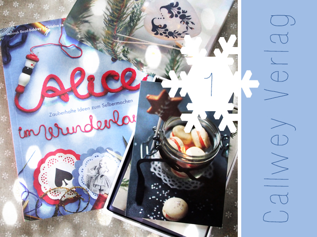 Adventsverlosung auf "Fee ist mein Name": Buch "Alice im Wunderland" und weihnachtliches Kartenset vom Callwey Verlag
