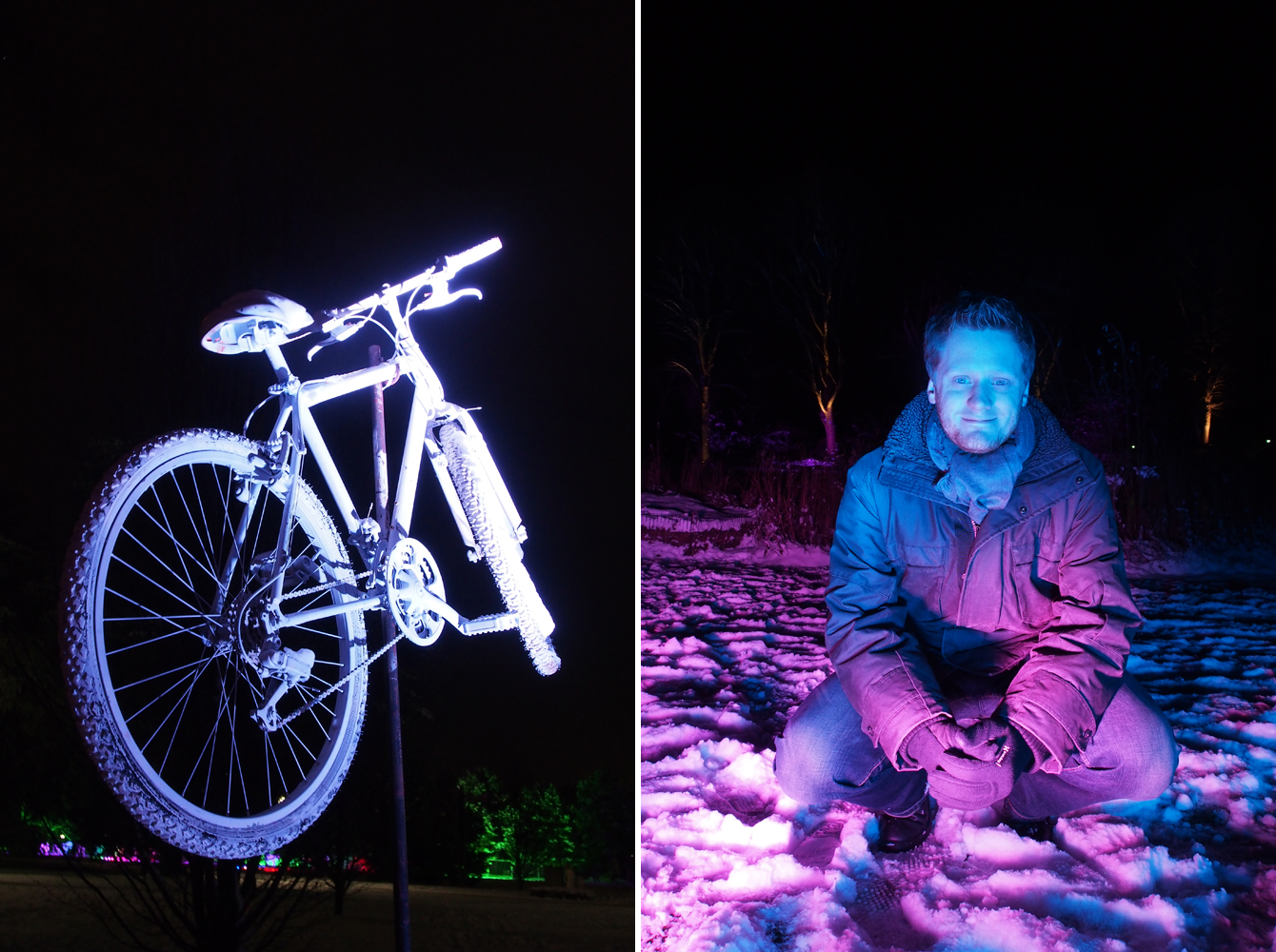 Winterleuchten im Westfalenpark Dortmund