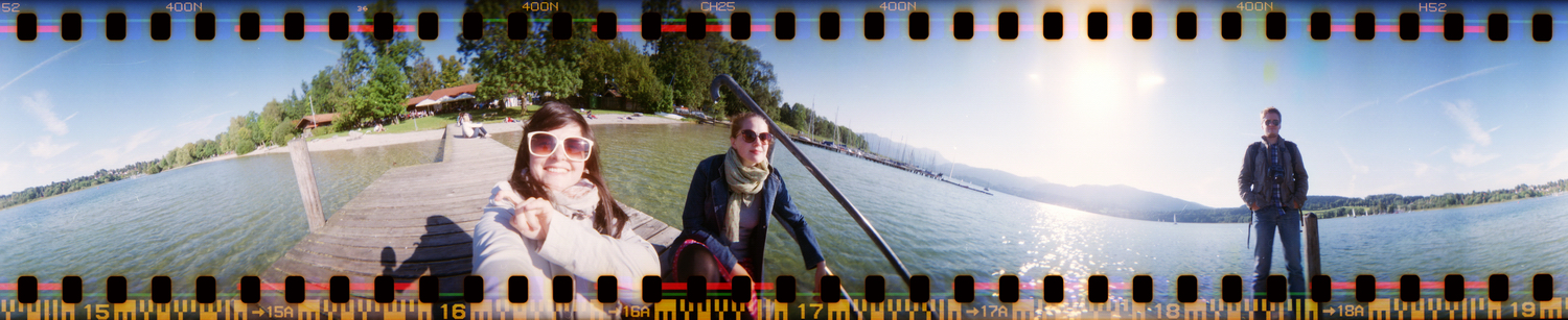 Tegernsee - aufgenommen mit der Lomography Spinner 360°