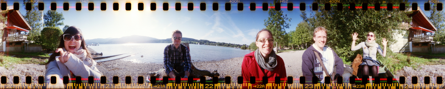 Tegernsee - aufgenommen mit der Lomography Spinner 360°