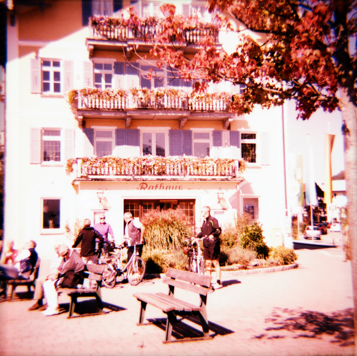 Ein Tag am Tegernsee - Diana F+ und Fuji Velvia Film - "Fee ist mein Name"