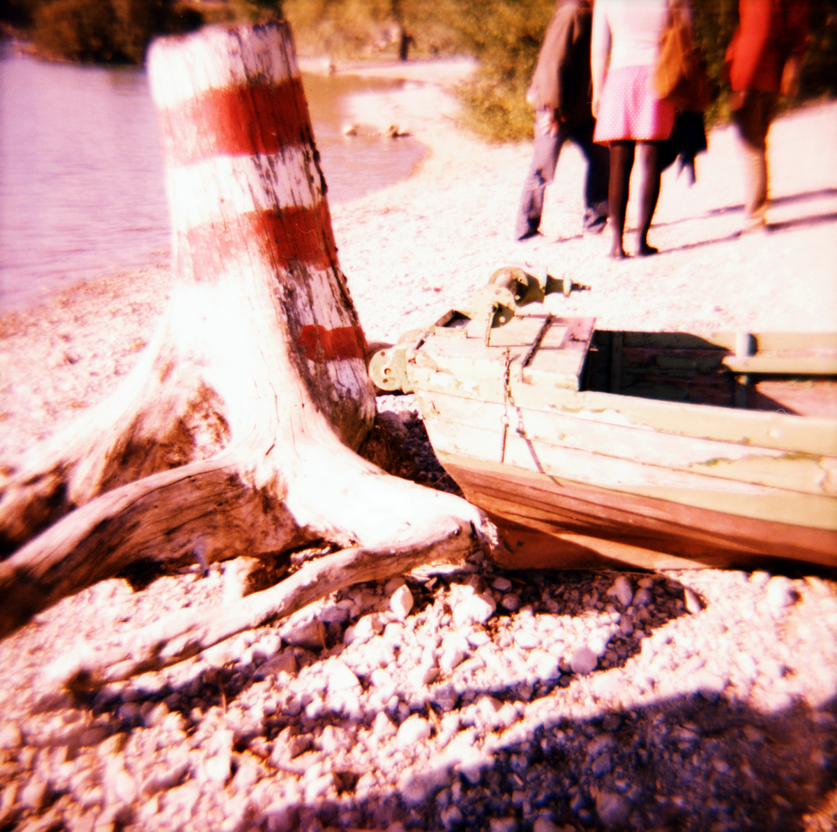 Ein Tag am Tegernsee - Diana F+ und Fuji Velvia Film - "Fee ist mein Name"