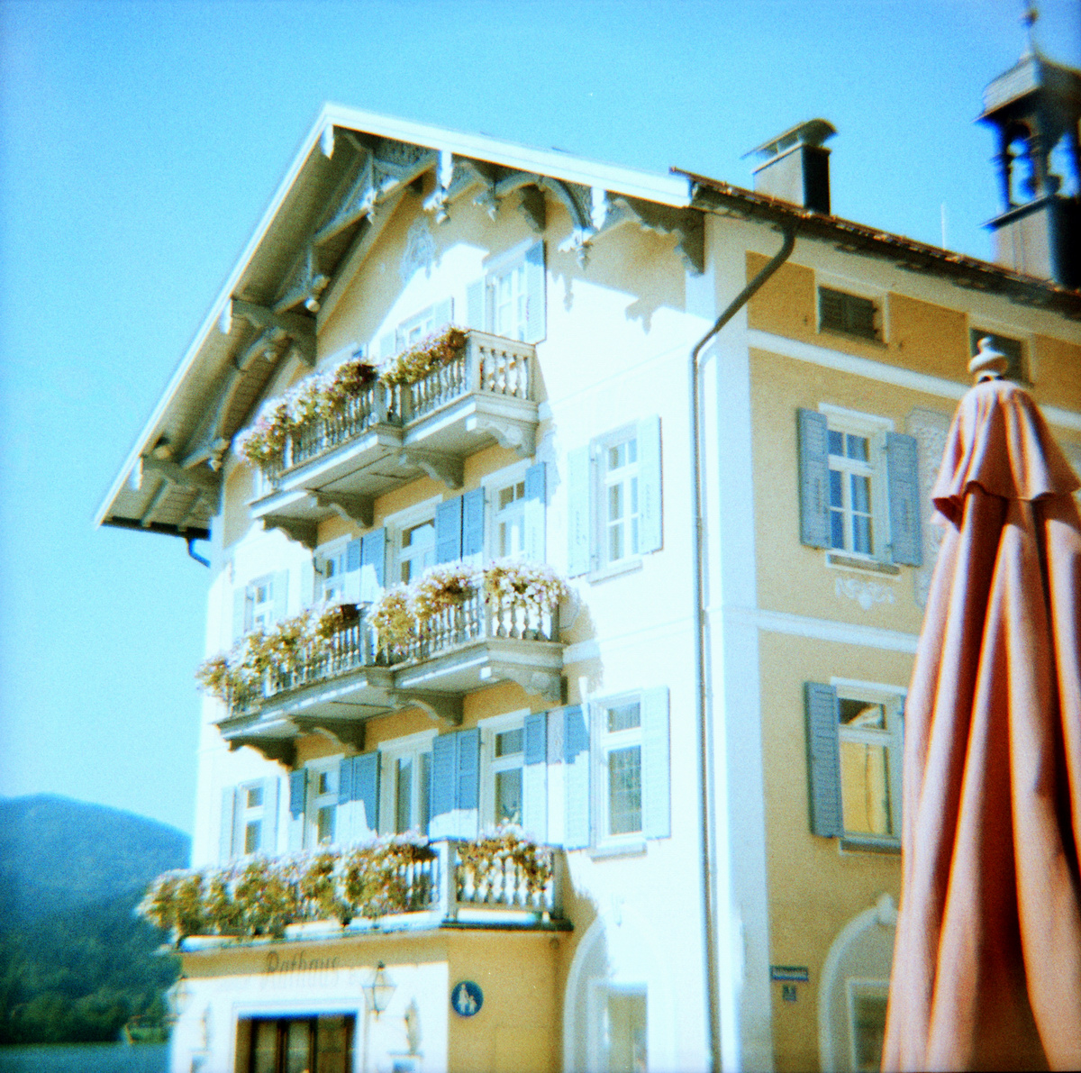 Sommer am Tegernsee - Analoges Foto aufgenommen mit einer Diana F+