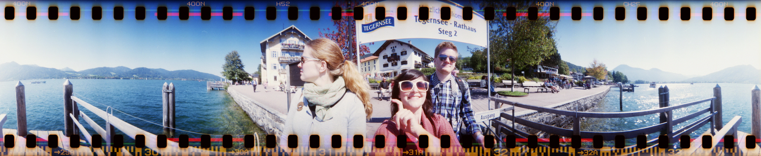 Tegernsee - aufgenommen mit der Lomography Spinner 360°