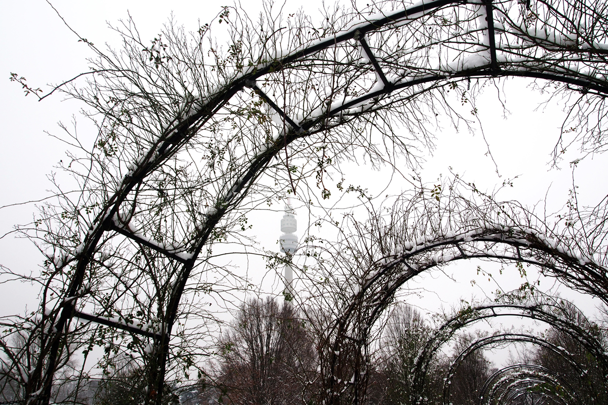 Winterszenerie im Dortmunder Westfalenpark - von "Fee ist mein Name"