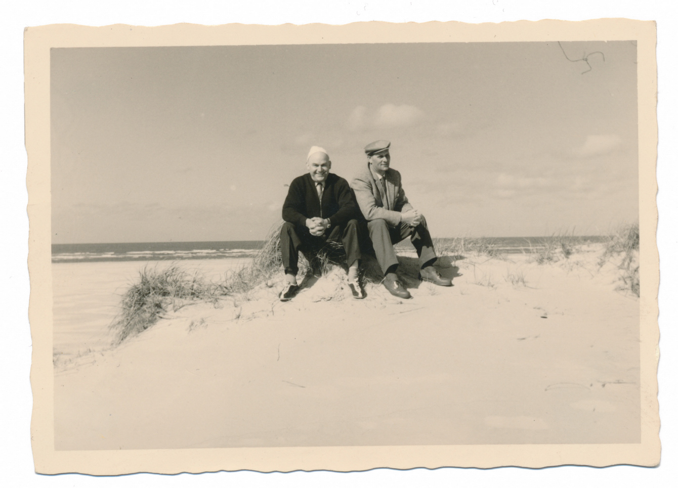 Nostalgiefoto Stand und Meer - auf "Fee ist mein Name"