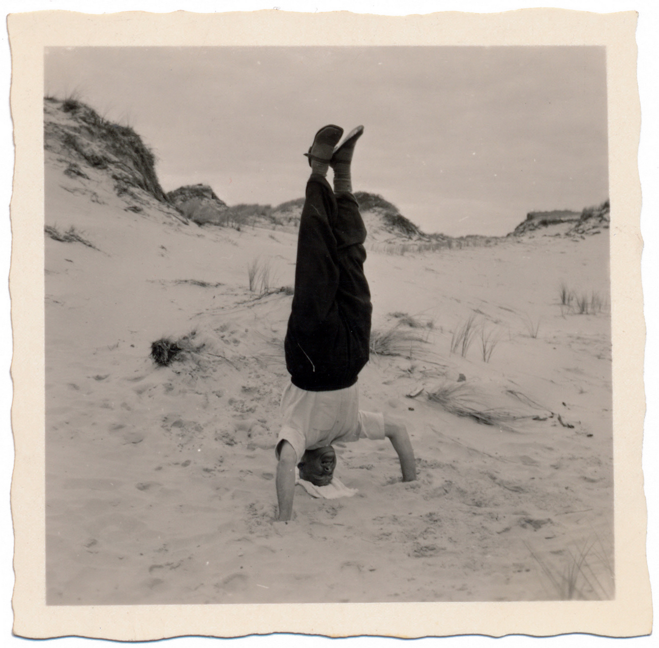 Nostalgiefoto Stand und Meer - auf "Fee ist mein Name"