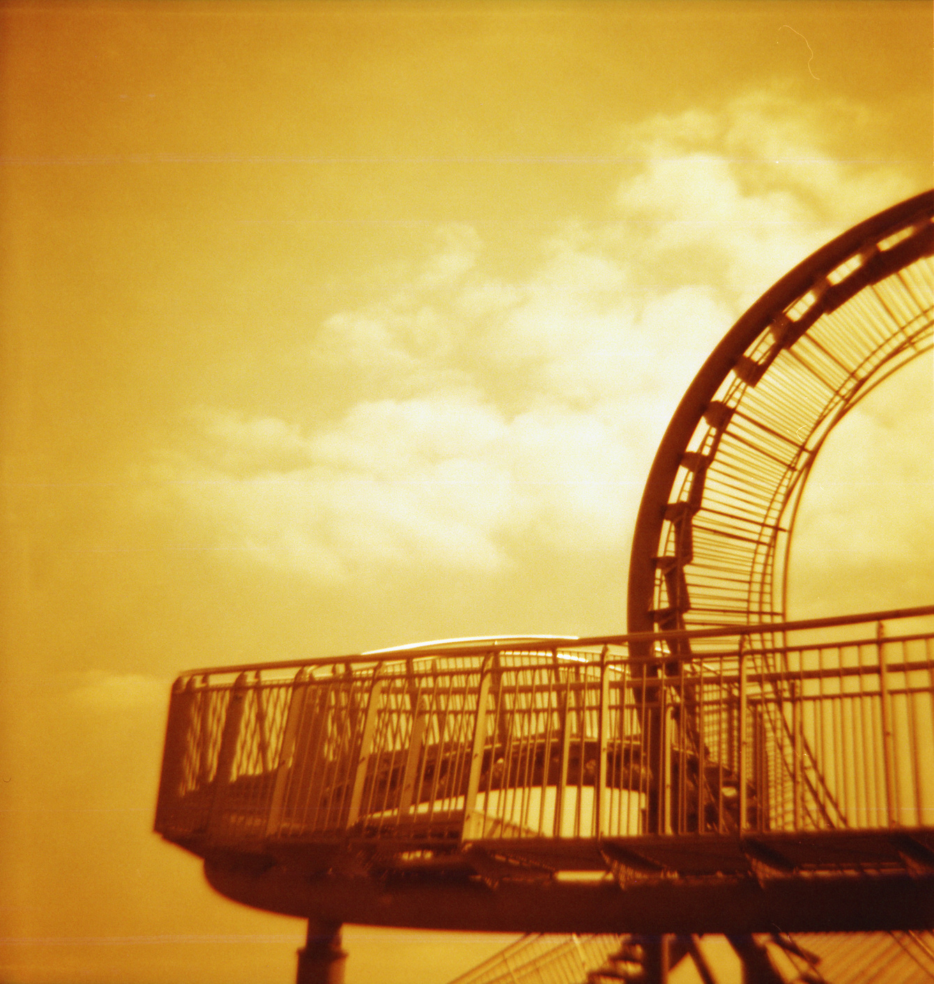 Tiger & Turtle in Duisburg - Redscale Diana F+ - "Fee ist mein Name"