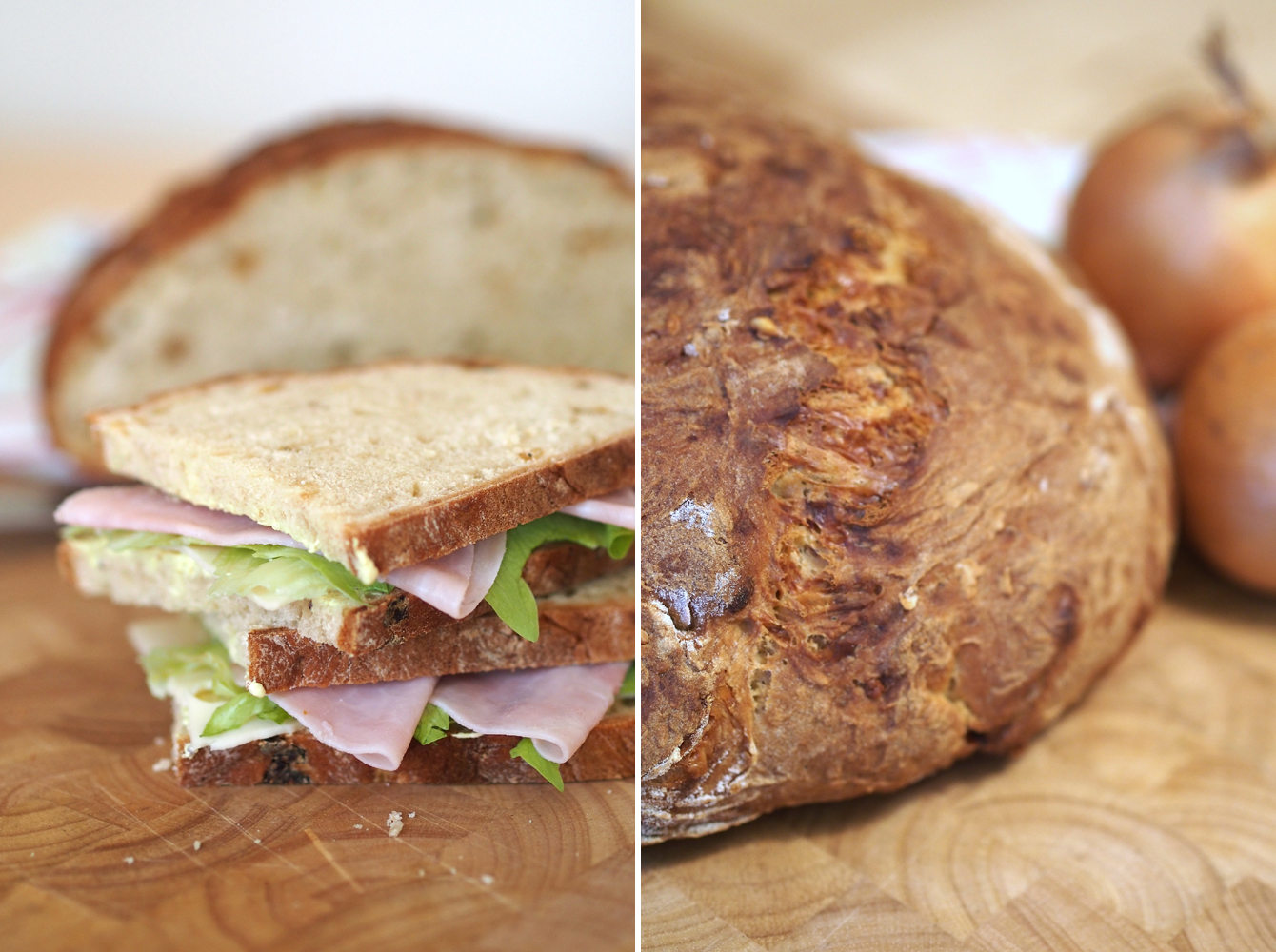 Bierbrot mit Zwiebeln und Käse - "Fee ist mein Name"