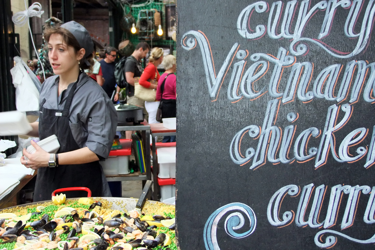 Borough Market London - "Fee ist mein Name"