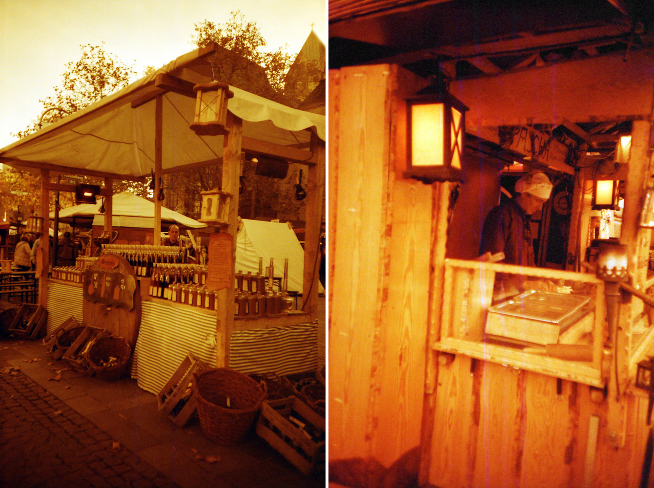 Hansemarkt Dortmund in Redscale - "Fee ist mein Name"