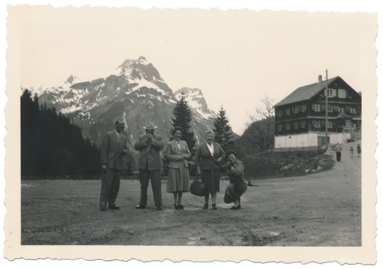 In den Bergen - Nostalgiefoto auf "Fee ist mein Name"