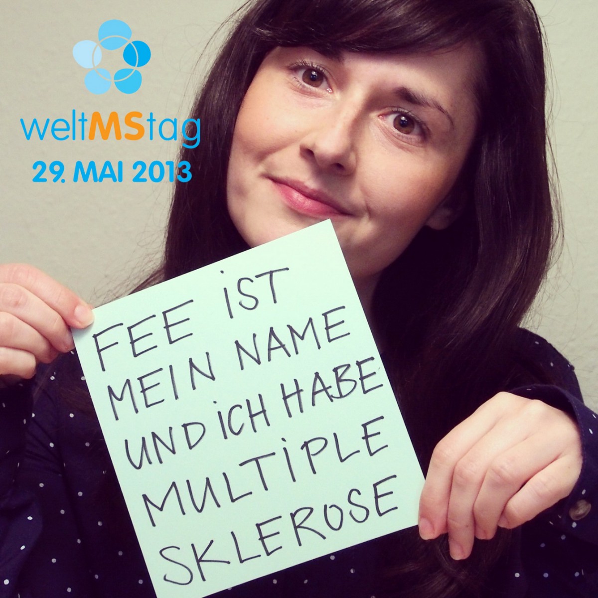 Fee ist mein Name und ich habe Multiple Sklerose