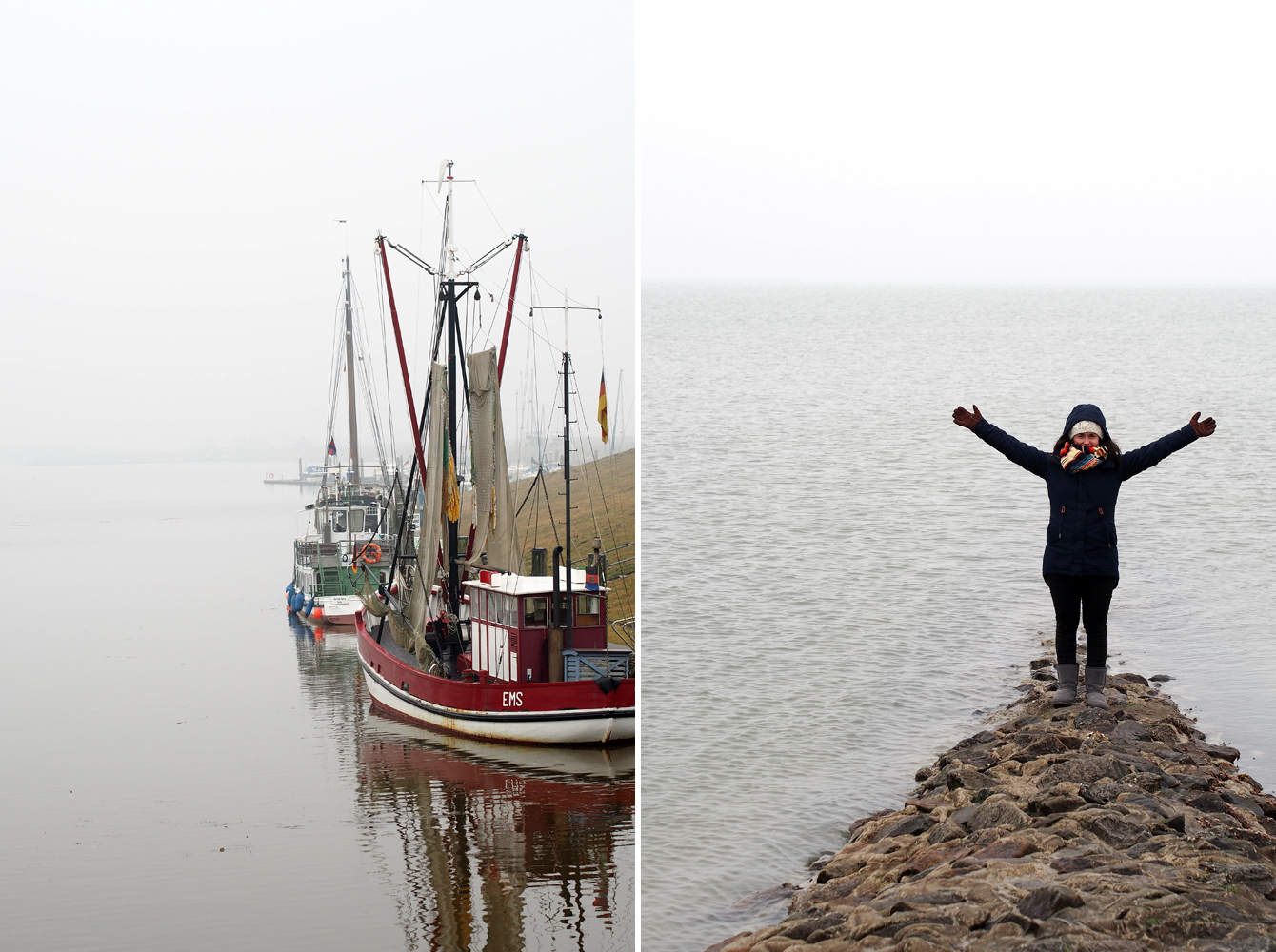 Carolinensiel Hafen und Nordsee bei Norddeich - "Fee ist mein Name"