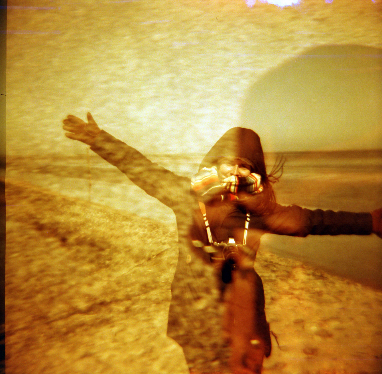 Neuharlingersiel in Redscale, Diana F+ - "Fee ist mein Name"