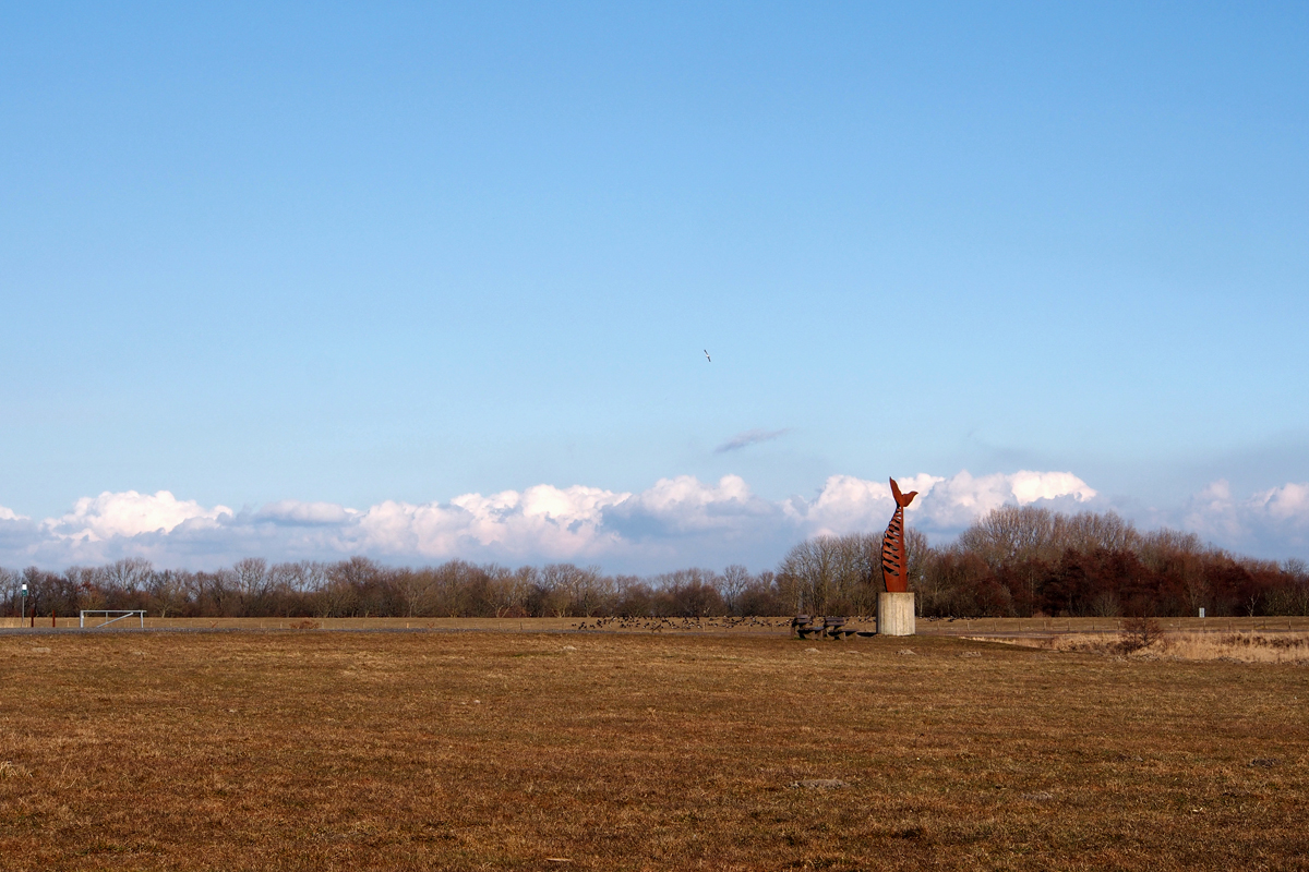 Drachen steigen lassen in Greetsiel - "Fee ist mein Name"