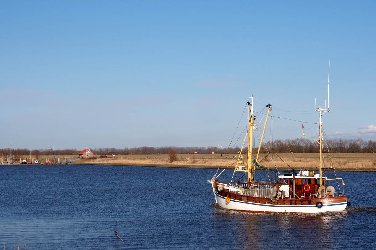 Drachen steigen lassen in Greetsiel - "Fee ist mein Name"