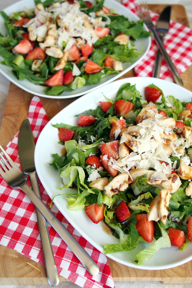 Eine Runde Sommersalate für alle