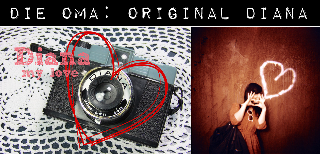 Meine Lomo-Kameras: Original Diana - "Fee ist mein Name"