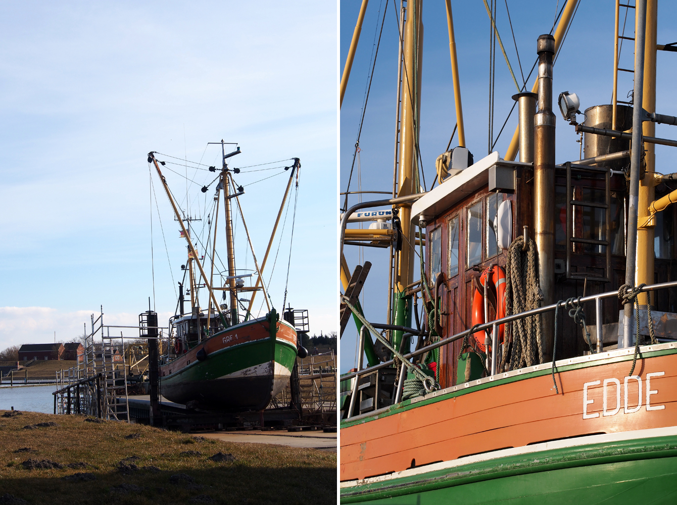 Drachen steigen lassen in Greetsiel - "Fee ist mein Name"