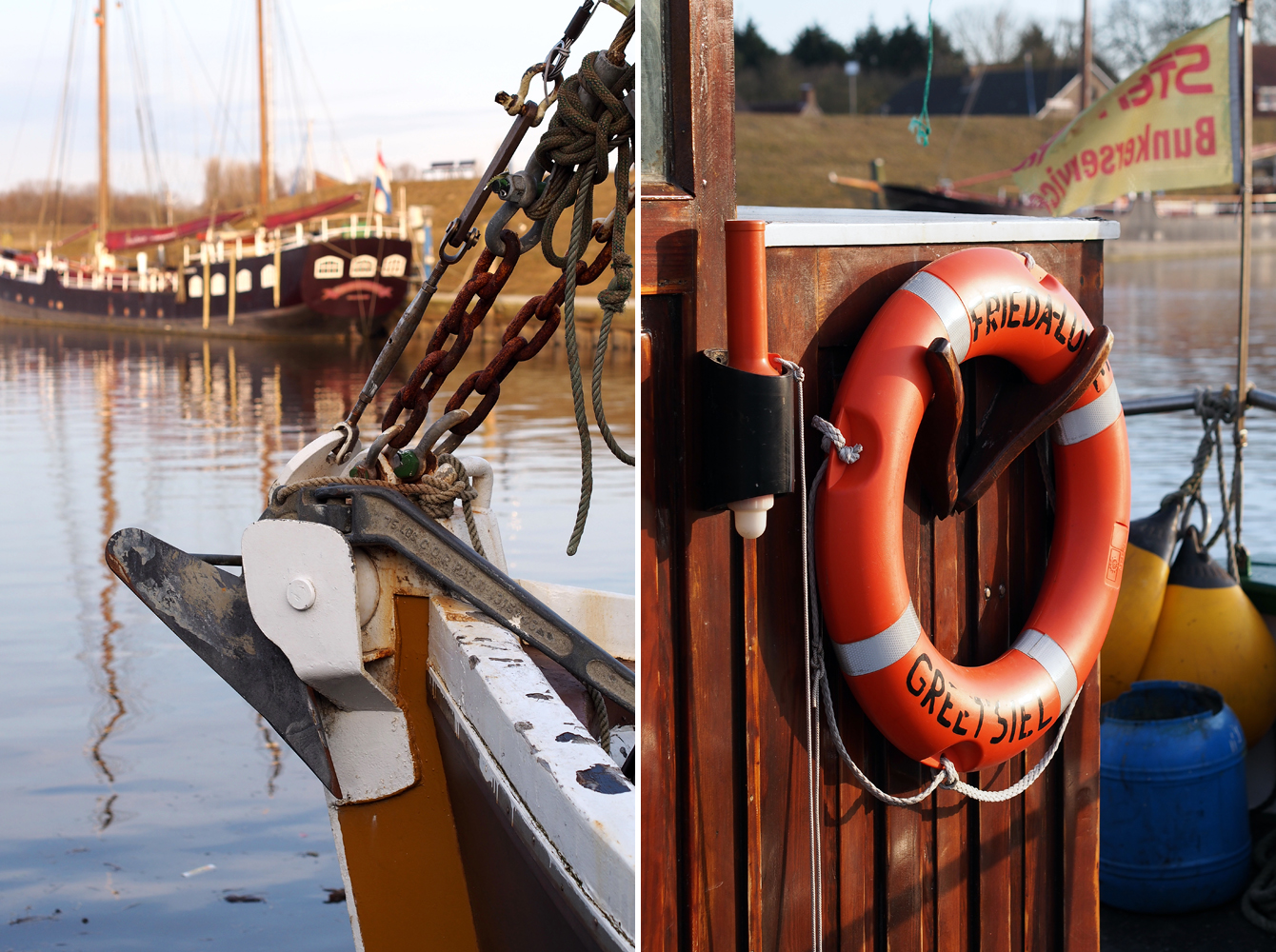 Abendstimmung am Hafen von Greetsiel - "Fee ist mein Name"