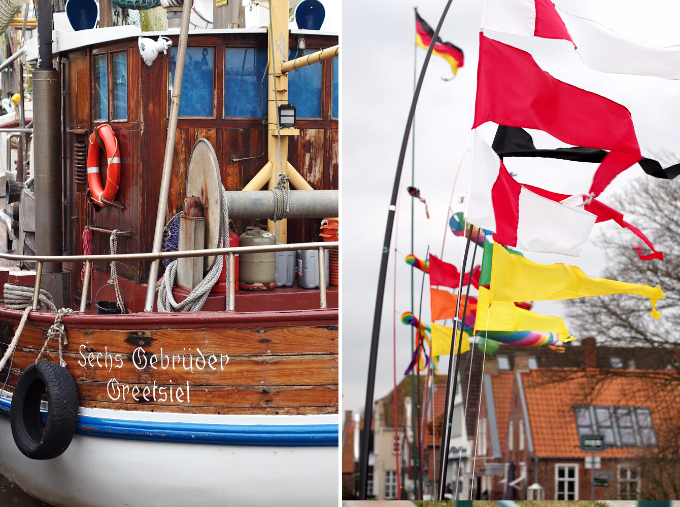 Graues Greetsiel - Hafen - "Fee ist mein Name"