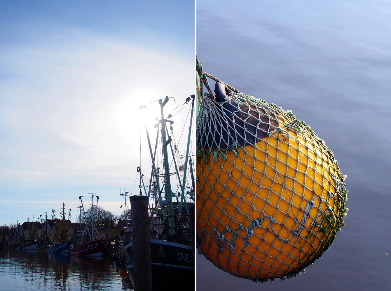 Abendstimmung am Hafen von Greetsiel - "Fee ist mein Name"