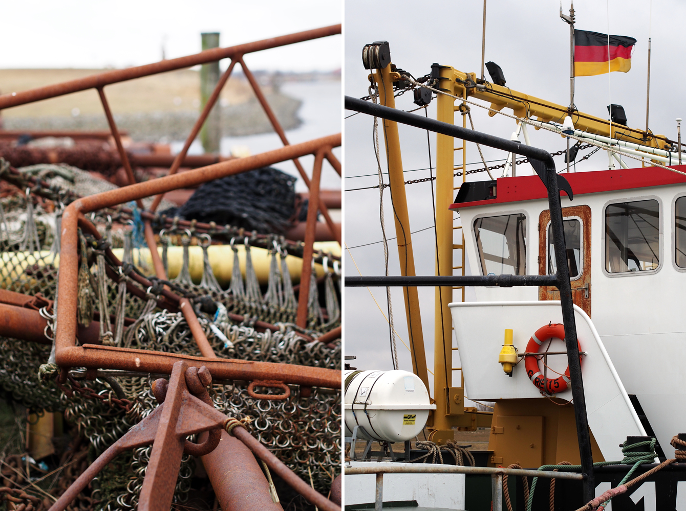 Graues Greetsiel - Hafen - "Fee ist mein Name"