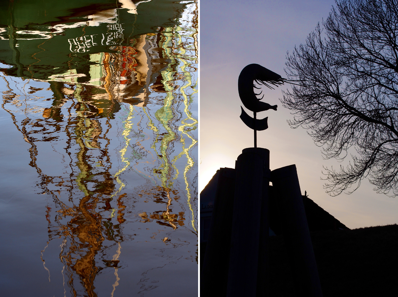 Abendstimmung am Hafen von Greetsiel - "Fee ist mein Name"