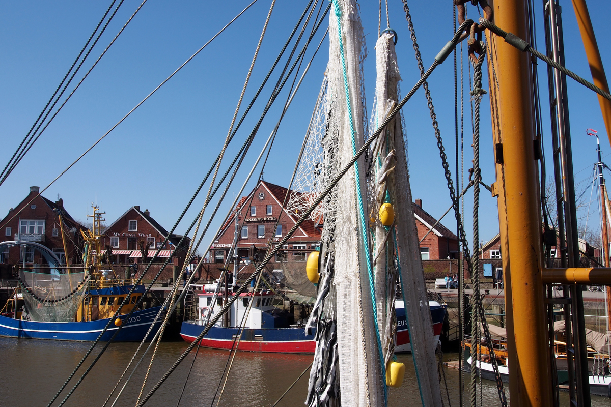 Neuharlingersiel im April - "Fee ist mein Name"