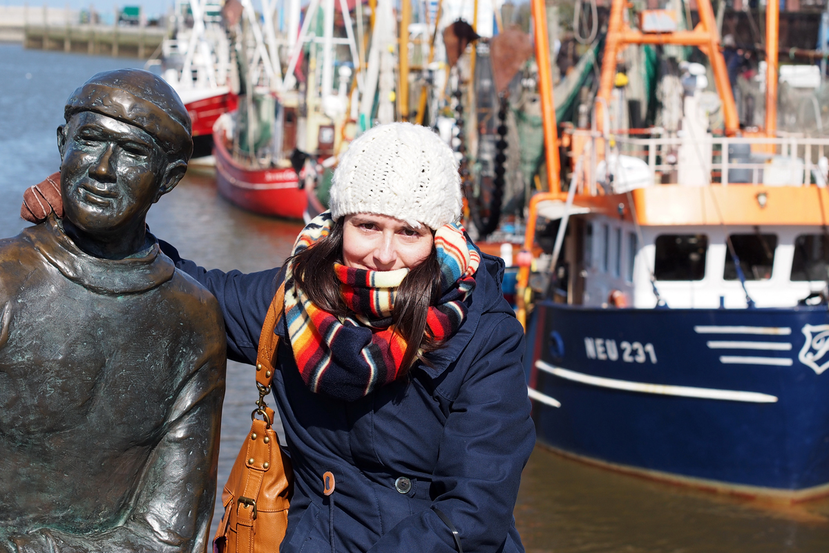 Neuharlingersiel im April - "Fee ist mein Name"