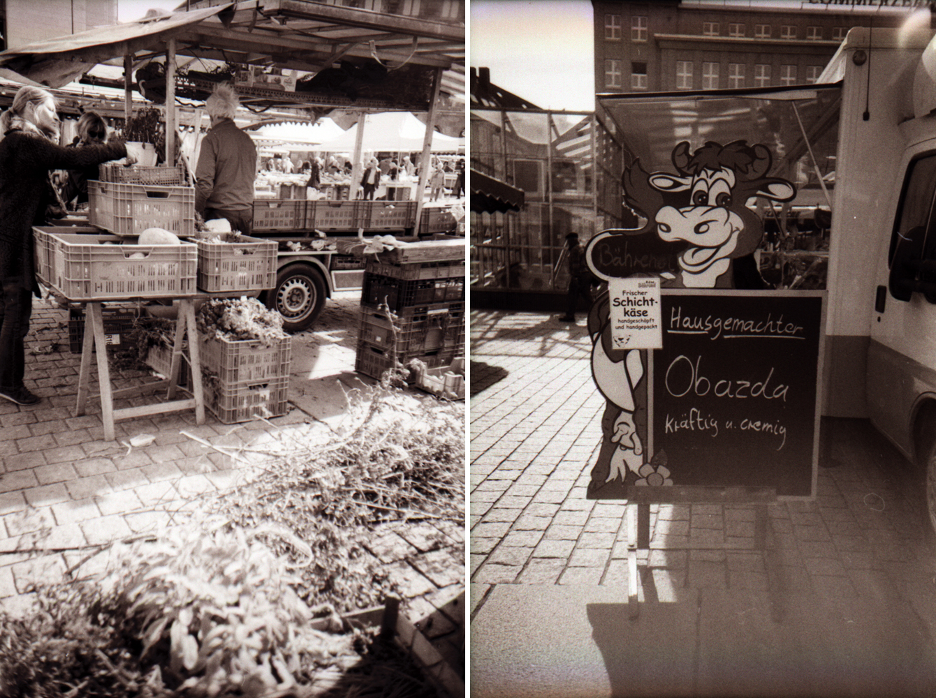 Lomo-Challenge Markttag Wochenmarkt Dortmund - "Fee ist mein Name"