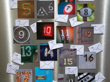 Magnetischer Adventskalender - "Fee ist mein Name"