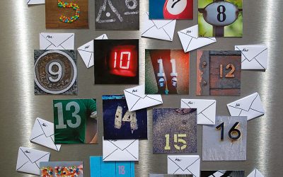 Magnetischer Adventskalender - "Fee ist mein Name"