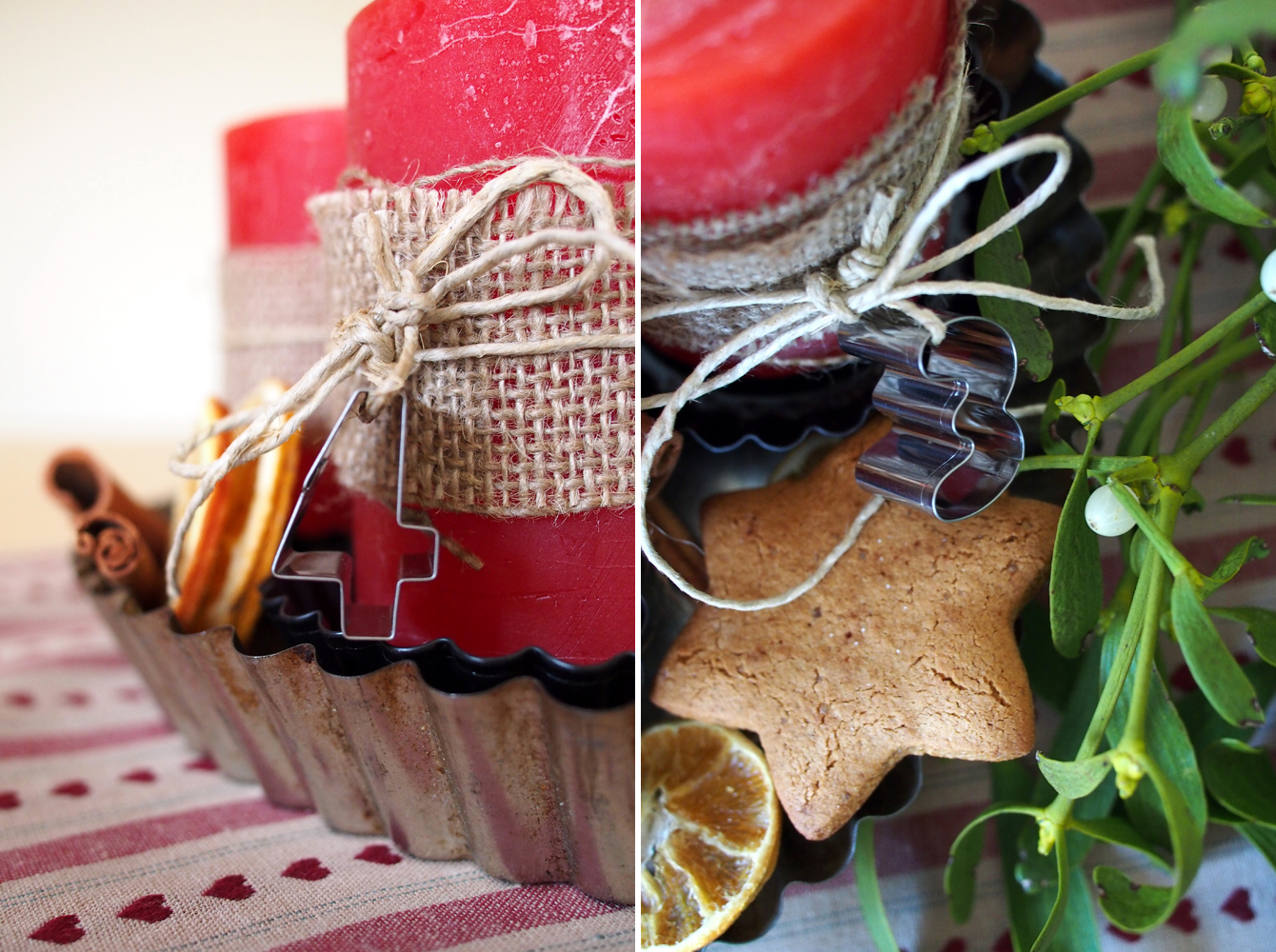 Adventskranz mit "Backthema" - "Fee ist mein Name" // Baking themed advent wreath