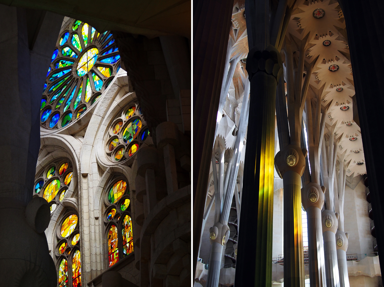 Innenraum Sagrada Familia - "Fee ist mein Name"