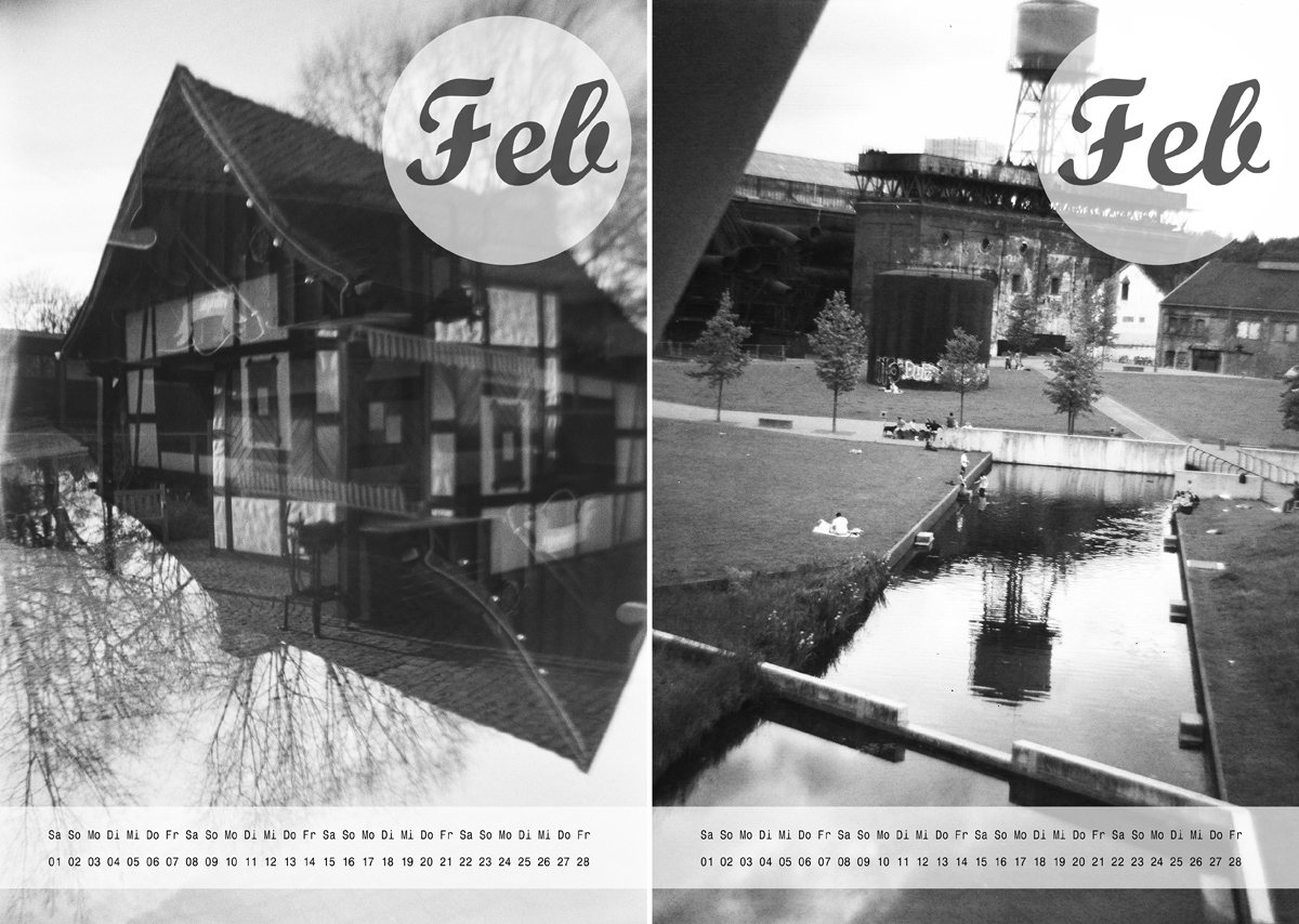 Lomo-Kalender 2014 - Freebie zum Download - "Fee ist mein Name" / free 2014 Lomo calendar for download
