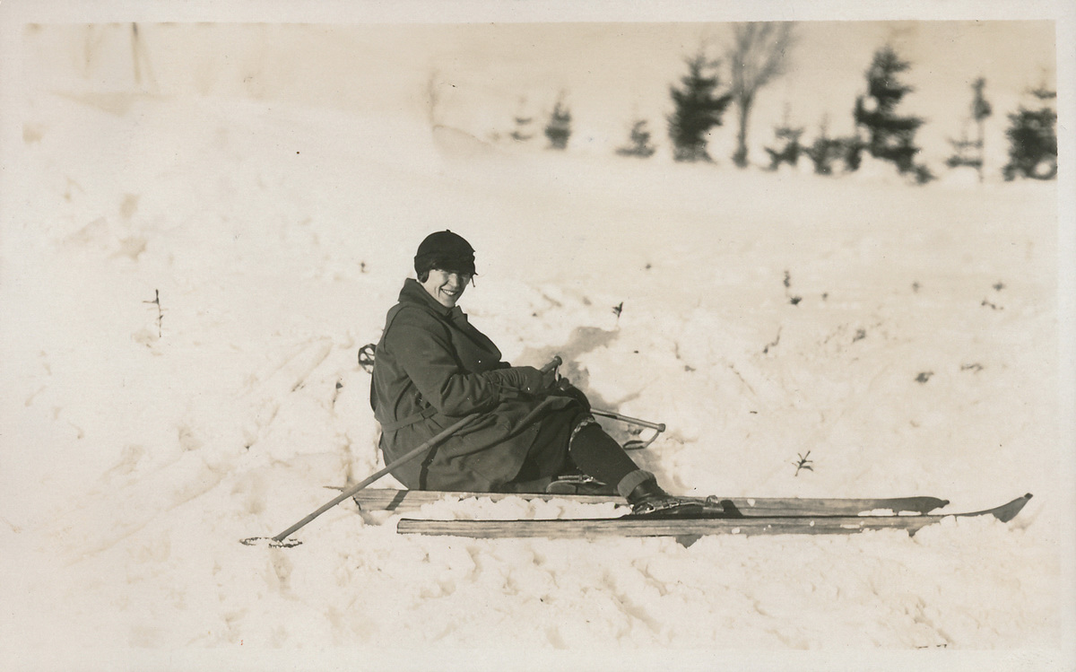 Frischer Schnee, direkt aus der Zeitmaschine - Nostalgisches Foto auf "Fee ist mein Name"