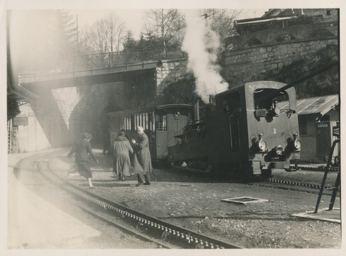 Fahrn, fahrn, fahrn mit der Eisenbahn... - Nostalgisches Foto auf "Fee ist mein Name"