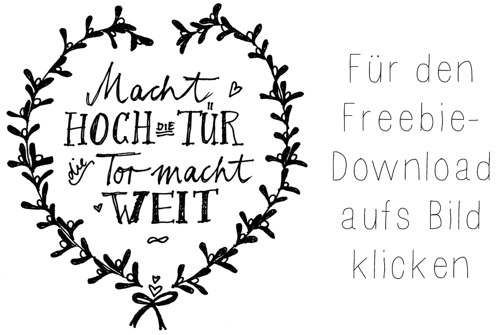 Weihnachtskarten-Freebie zum Ausdrucken von "Fee ist mein Name" // Christmas card free printable