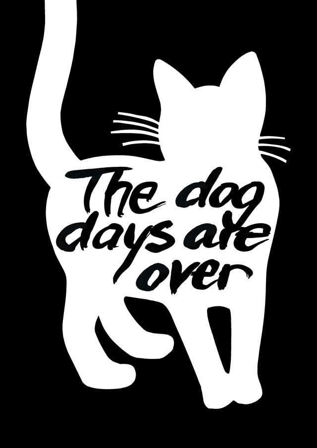 "The dog days are over" - Freebie zum Ausdrucken - "Fee ist mein Name" // "The dog days are over" - Free printable - just click on the photo for the download
